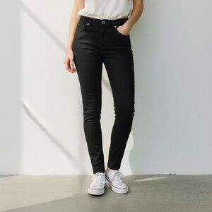 PAIGE Verdugo Ankle Black Skinny Jeans – Women’s 26x30, Stretch, Mid-Rise